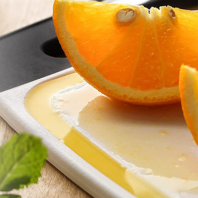 Tavola da taglio di plastica nera multifunzionale per cucina 3pcs accessori alimentari