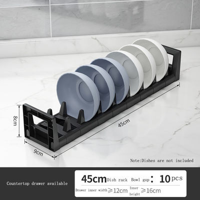 48*16*9,5 cm Portapiatti per armadietto di cucina cassetto posate retrattili