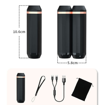 Mini riscaldatori USB carica riscaldatori a mano 2 pacchetti Magnetico ricaricabile Banca di alimentazione della torcia elettrica