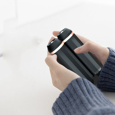 Mini riscaldatori USB carica riscaldatori a mano 2 pacchetti Magnetico ricaricabile Banca di alimentazione della torcia elettrica