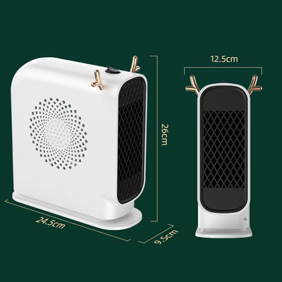 Riscaldatore elettrico a basso rumore da 500 W per la casa e l'ufficio