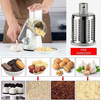 Tagliatrice manuale multifunzione in acciaio inossidabile blu cielo per utensili per frutta e verdura