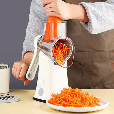 Multifunzione 5 in 1 vegetal chopper slicer con grater tipo tamburo rotativo