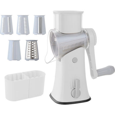 Strumenti di cucina sostenibili Gratter rotanti 5 in 1 per tagliare e gratare le verdure