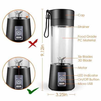 Succatore elettrico Liquidatore portatile Blender USB Succatore personale di frutta