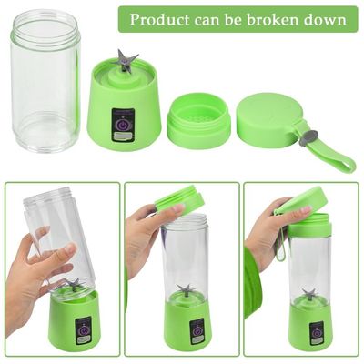 2/4/6 Lame Mini USB ricaricabile Home Mixer e Mixer per portabile Green Juicing