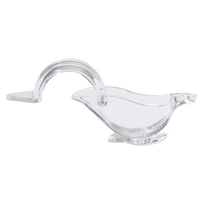 In magazzino Portatile trasparente Acrilico Manuale Frutta Succatore di Limoni Manuale Squeezer di Limoni Uccello