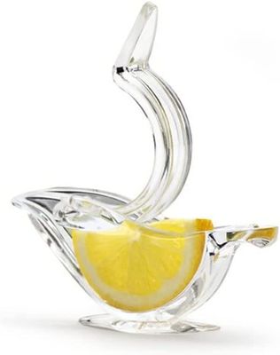 In magazzino Portatile trasparente Acrilico Manuale Frutta Succatore di Limoni Manuale Squeezer di Limoni Uccello