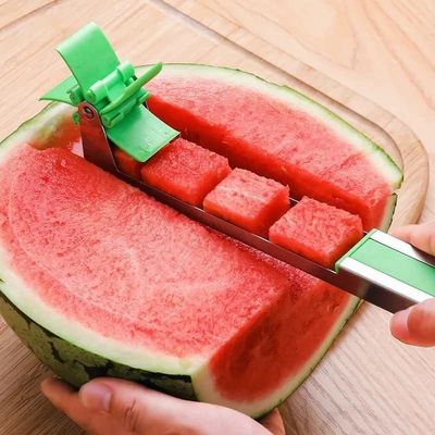 Tagliatore di anguria in acciaio inossidabile Tagliatore di succo per cubo di succo rinfrescante