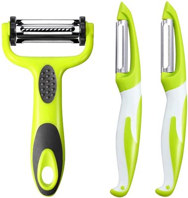 Practical PP RUBBER Vegetable Peeler per la scorzazione senza sforzo di frutta e verdura