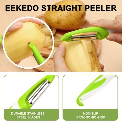 Logo personalizzato Acciaio inossidabile Frutta Patata Julienne Legume Paring Peeler 19*2.5*2cm