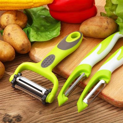 Logo personalizzato Acciaio inossidabile Frutta Patata Julienne Legume Paring Peeler 19*2.5*2cm