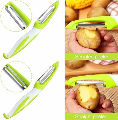 Coltello per peeling in acciaio inossidabile multifunzionale per cucina 19*2,5*2cm OEM/ODM accettato