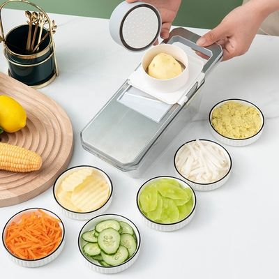 Tagliatrice di verdure in acciaio inossidabile per la preparazione rapida e semplice