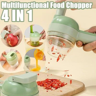 ABS PP PC Stainless Steel Vegetable Chopper con macina da carne e trituratrice di aglio