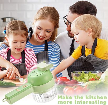 ABS PP PC Stainless Steel Vegetable Chopper con macina da carne e trituratrice di aglio