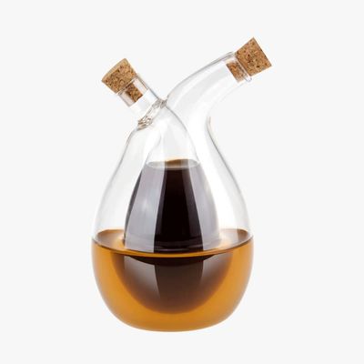 350ml Bottiglia Vaso Separazione Cisterna Set Gravy Boat per Oliver olio e aceto Dispenser