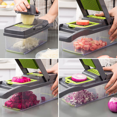 Dispositivo portatile di taglio di verdura per cucina multifunzionale