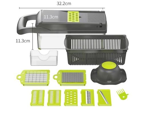 Dispositivo portatile di taglio di verdura per cucina multifunzionale