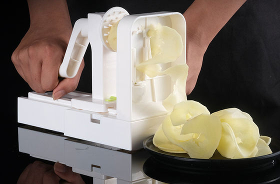 Aggiornare la cottura con 5 lame Veggie Spiral Slicer ABS PS TPR 420 in acciaio inossidabile