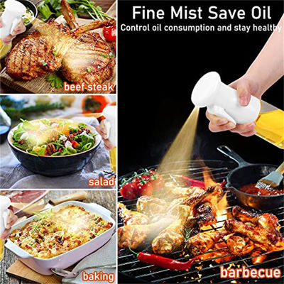 Logo personalizzato 230 ML Spruzzatore di aceto di vetro Spruzzatore di olio d'oliva Bottiglia Mister per utensili domestici