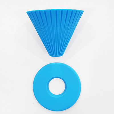 Matera da caffè in silicone di design moderno con filtro funnel riutilizzabile e gocciolante pieghevole