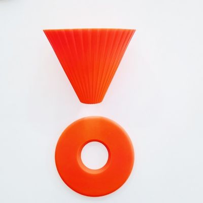 Matera da caffè in silicone di design moderno con filtro funnel riutilizzabile e gocciolante pieghevole