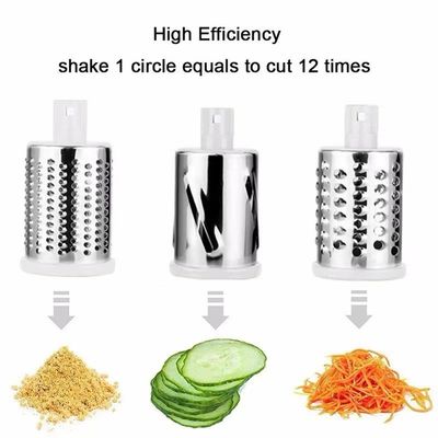 ABS Vegetable Chopper Round Slicer Graters Patata Carota Formaggio Shredder Strumento da cucina