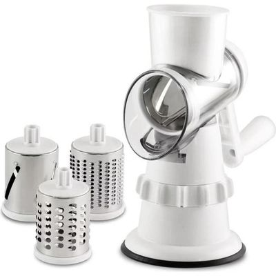 ABS Vegetable Chopper Round Slicer Graters Patata Carota Formaggio Shredder Strumento da cucina