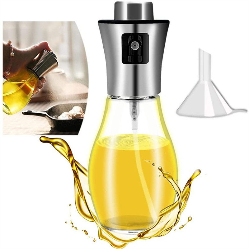 Acciaio inossidabile 304 bottiglia d'olio esterno Spray 16,5 * 4,5 cm per bottiglia di vetro aceto