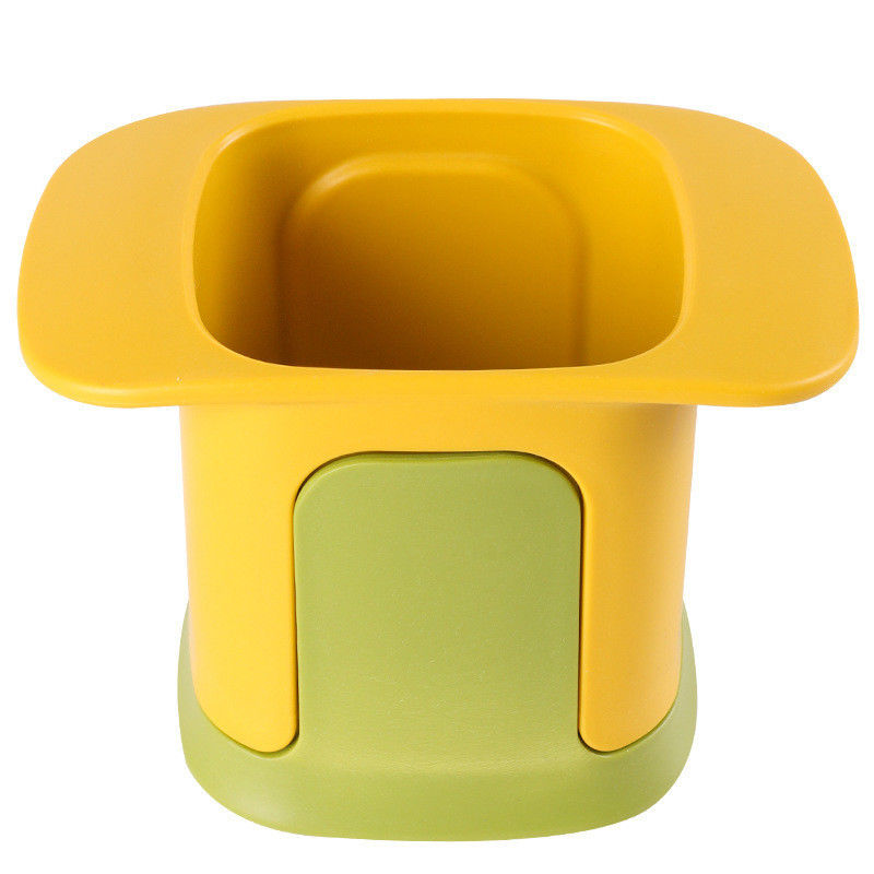 2 in 1 Tagliatore di ortaggi Tagliatore manuale Tagliatore Stampa Aglio ecc Acciaio inox