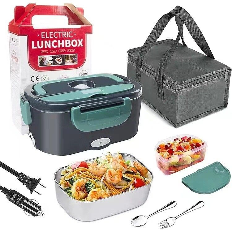 Car Truck Office Food Warmer Heater Portable Electric Lunch Boxes con sacchetto isolante