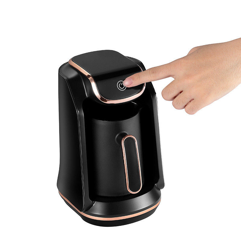 Caffettiera turca elettrica a servizio singolo con filtro riutilizzabile e piastra di riscaldamento