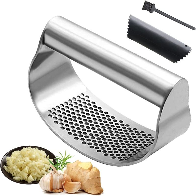 Gratter da cucina multi 120G scatola a colori 141G Aglio trituratore e frantumatore per facile spremitura