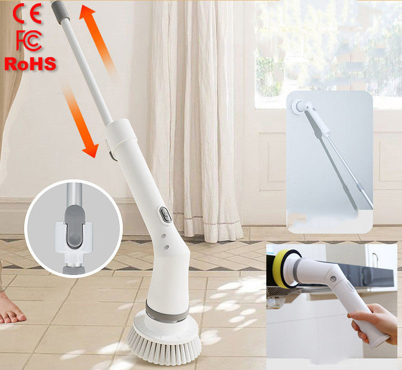 7 Teste di spazzola sostitutive Pulizzatrice elettrica per la pulizia del pavimento della cucina del bagno