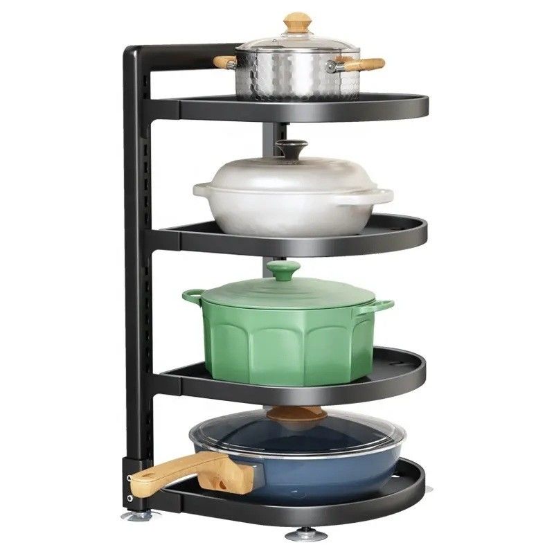 29*27*45cm G-ting 4 livelli Rack per pentole e pentole sospese Organizzazione cucina