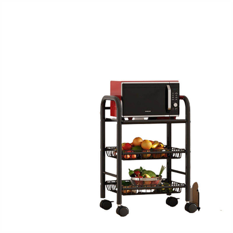 Scaffale di cucina multifunzione 3 4 5 strato rotante carrello con ruote