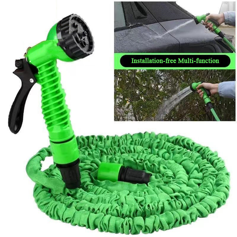 Tubo da giardino tipo bobina Tubo d'acqua 25-250FT Espandibile Magic Irrigation con alta pressione