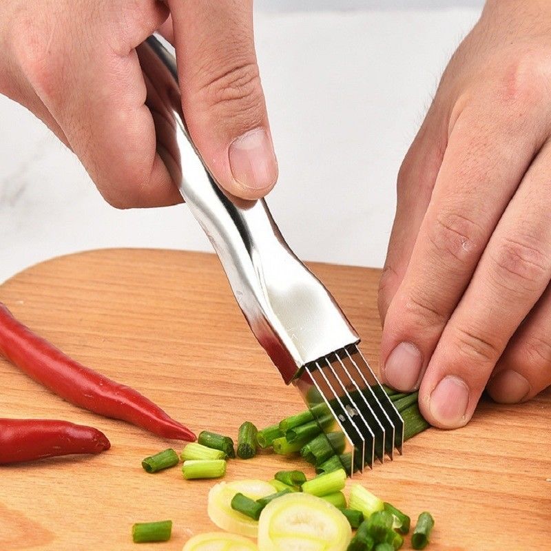 Coltello di frantumazione di frutta e ortaggi in acciaio inossidabile 430