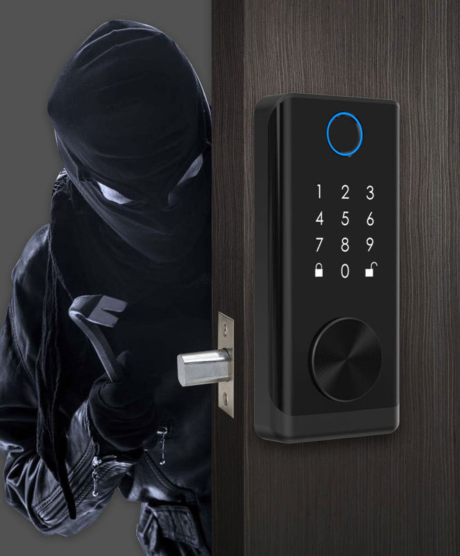 Entrata sicura porta esterno impermeabile touch keyboard lettore di carte di controllo di accesso con app
