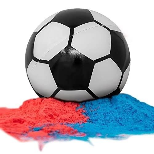 Sesso rivelare Requisiti Confetti Polvere di riempimento 14*14*14cm Calcio per le celebrazioni del bambino