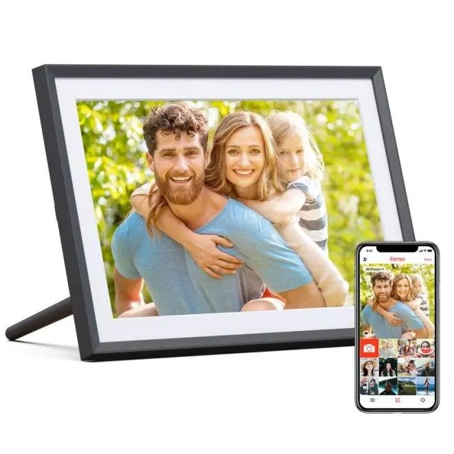 Rifornimento ingrosso 10 pollici 16g WiFi LCD Cloud Video Download Frameo Digital Photo Picture Frame