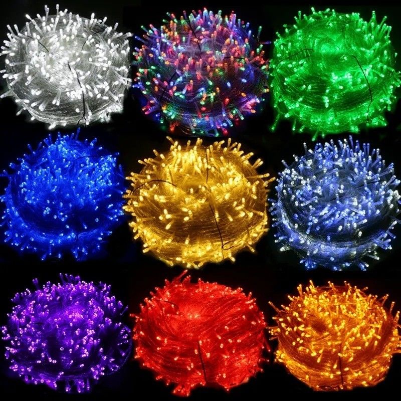 Acqua resistente all'aria aperta 300m LED viola Fairy Lights Corde Ghirlanda per Decorazioni natalizie