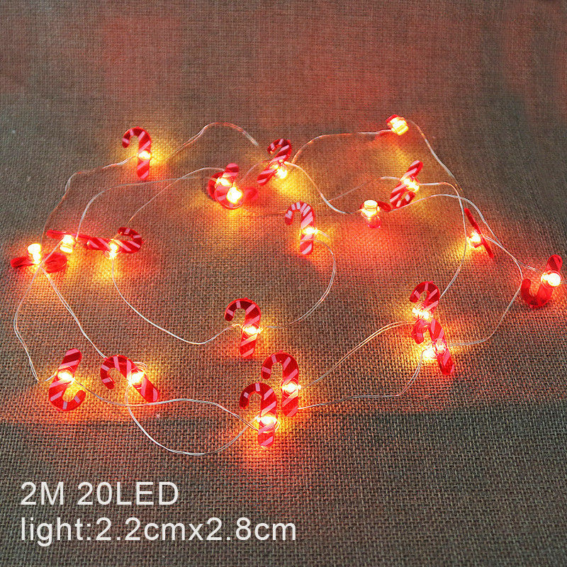 Fairy Star Lights LED String Nero Luci di Natale Decorazioni con logo personalizzato