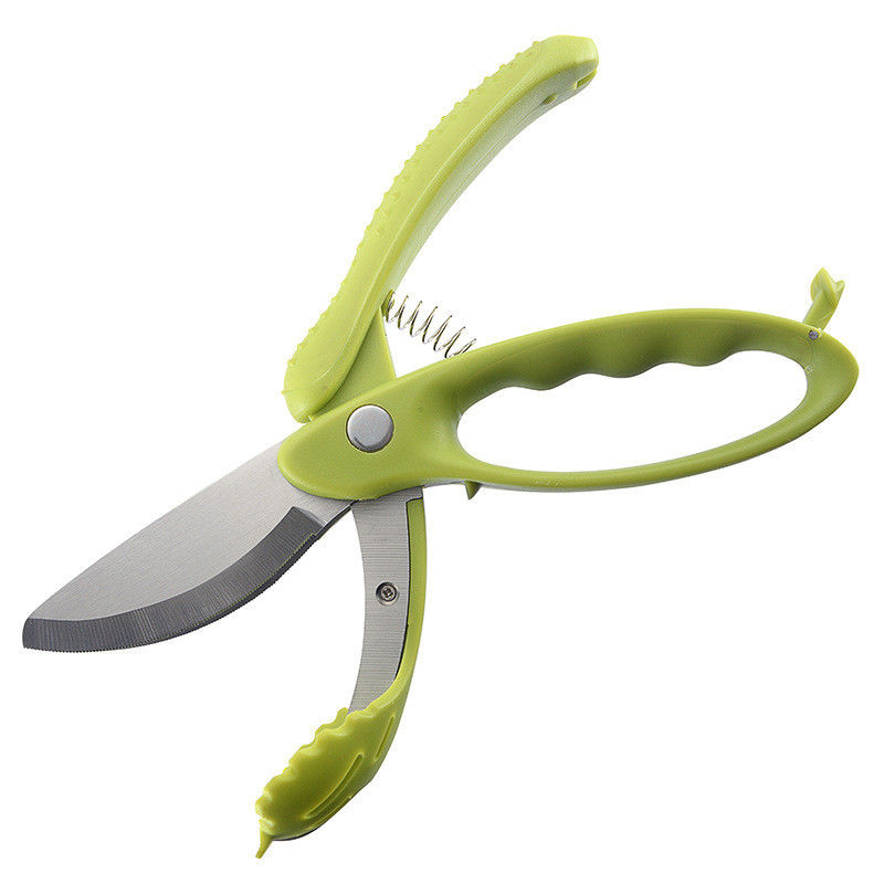 Attrezzi per tagliare l'insalata di frutta in acciaio inossidabile con maniglia multi-PP TPR e pinze per l'insalata