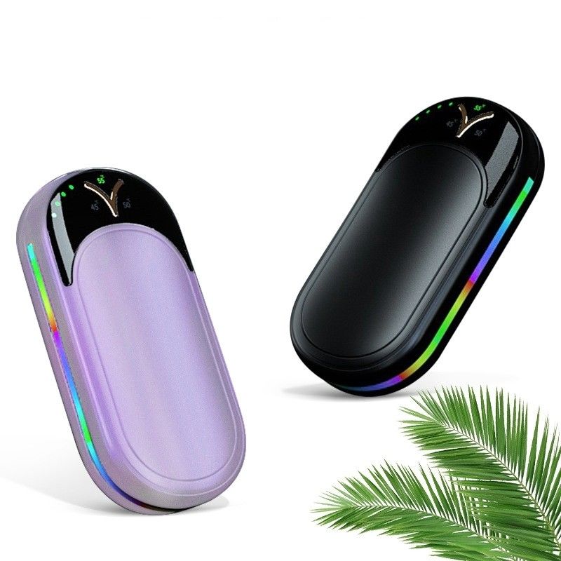 2023 Design Dazzling C307 Mini USB Charge Hand Warmer per camera da letto e Power Bank portatile