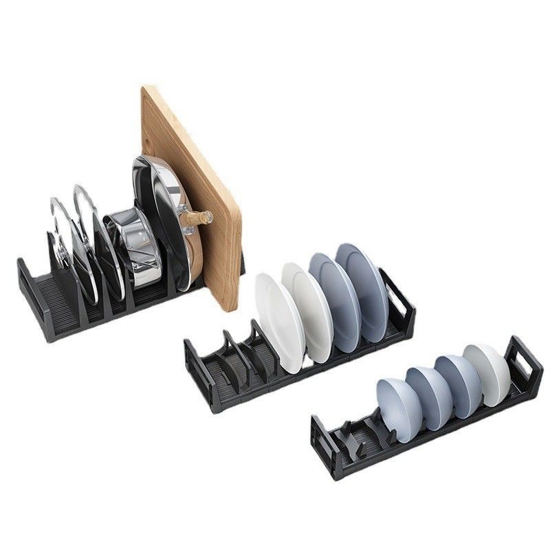 48*16*9,5 cm Portapiatti per armadietto di cucina cassetto posate retrattili