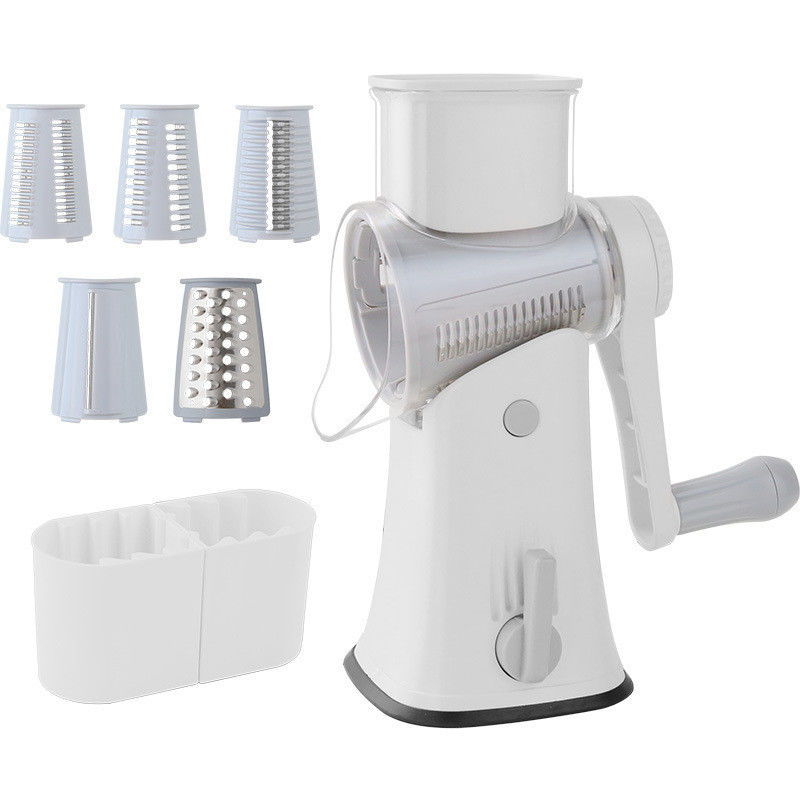 Multifunzione 5 in 1 vegetal chopper slicer con grater tipo tamburo rotativo