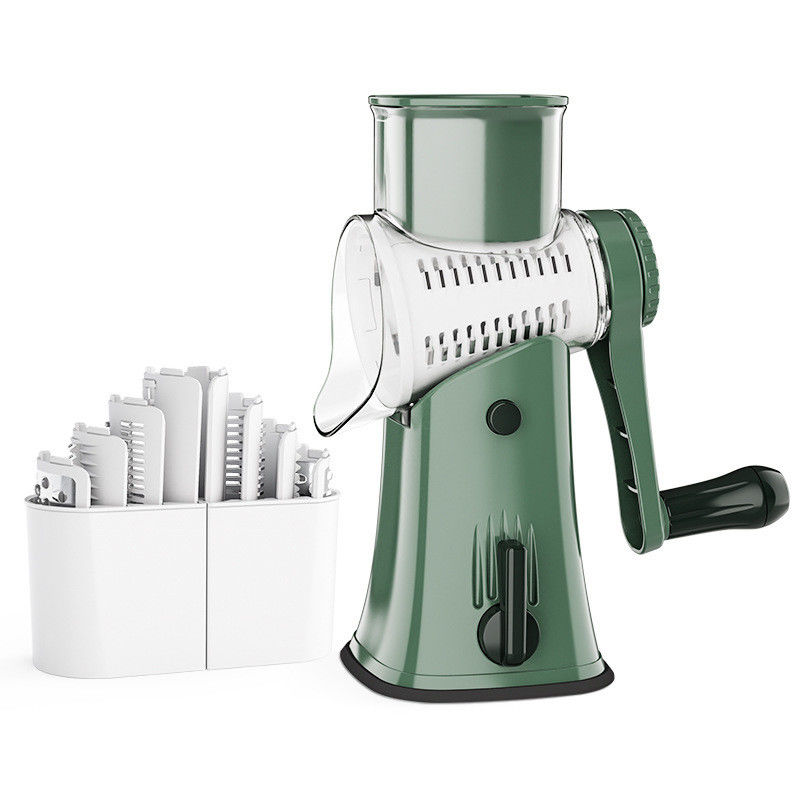 Strumenti di cucina sostenibili Gratter rotanti 5 in 1 per tagliare e gratare le verdure