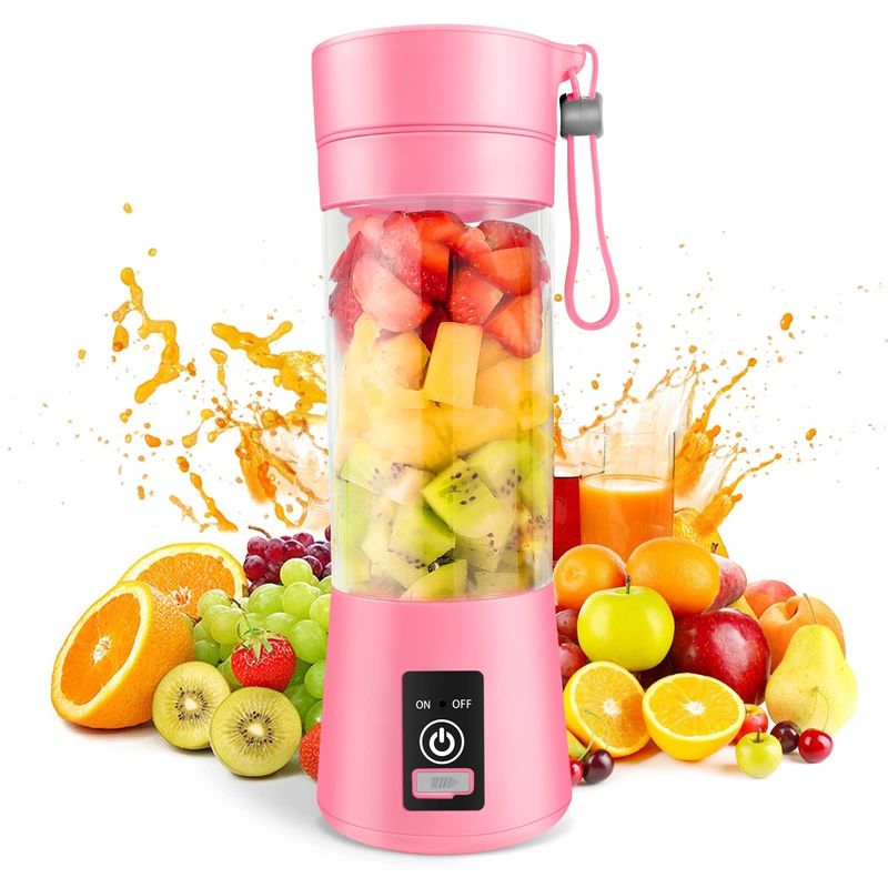 380 ml di capacità Mini Blender USB ricaricabile Succo di frutta portabile Succiatore Coppa per la casa